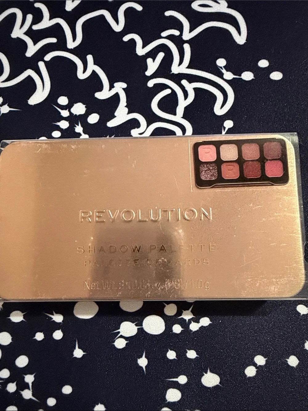 Revolution Rose Gold Eyeshadow Palette – Pink, Rose, Champagne & Brown Shades